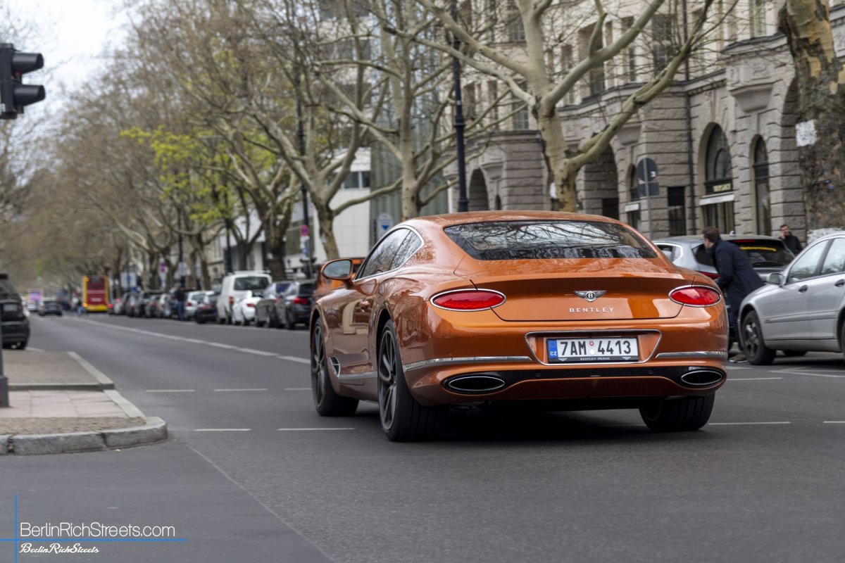 Bentley Continental GT (2018) spotted in Berlin — BerlinRichStreets